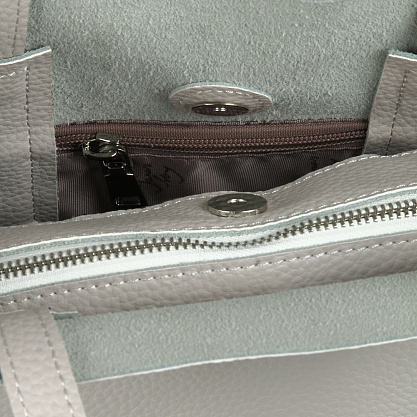 NB-9031-1-77 серая сумка женская (кожа) Jane's Story