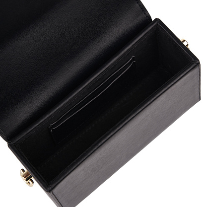 JS-JO460-04 черная сумка женская (кожа) Jane's Story