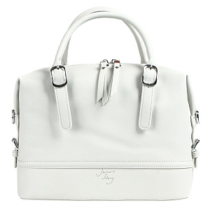 Женская сумка классическая серая FL-9037-77 натуральная кожа