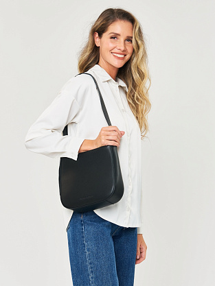 JS-180236-04 черная сумка женская (кожа) Jane's Story