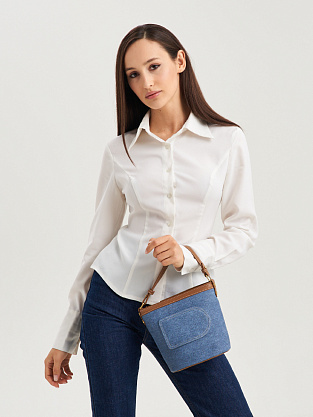 JS-3078-60 синяя сумка женская Jane's Story