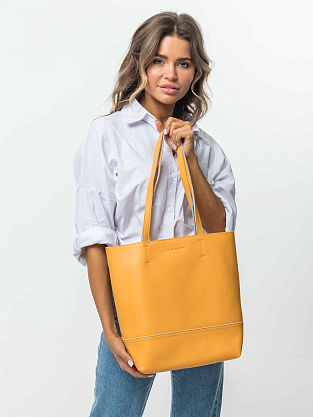 WW-6163-67 желтая сумка женская (кожа) Jane's Story