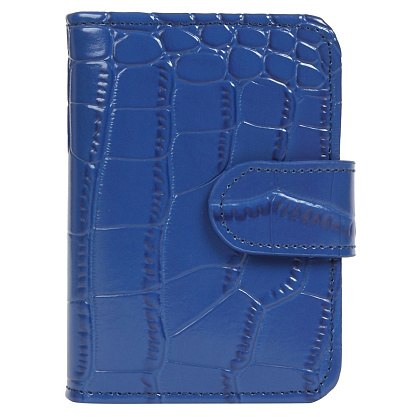 K-C-P01-82 голубая визитница женская (кожа) Jane's Story