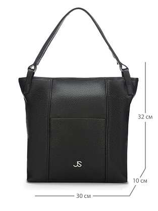 DY-357-04 черная сумка женская (кожа) Jane's Story