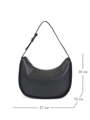 JS-180213-04 черная сумка женская (кожа) Jane's Story