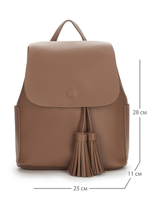 YY-835-61 бежевый рюкзак женский Jane's Story