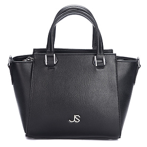 Женская сумка-тоут черная AJ-88018S-04 натуральная кожа