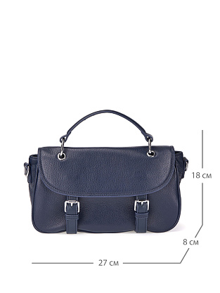 JS-1931-79-60 синяя сумка женская (кожа) Jane's Story