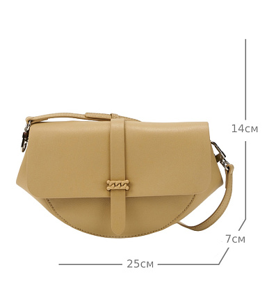 JS-1778-61 бежевая сумка женская (кожа) Jane's Story