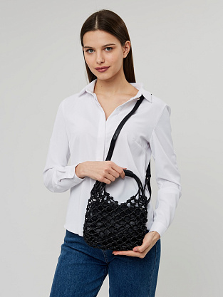 JS-5567-04 черная сумка женская Jane's Story