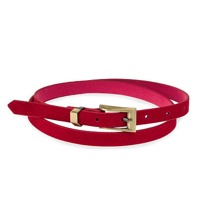 FB-1123-12 красный ремень (кожа) Fancy's bag