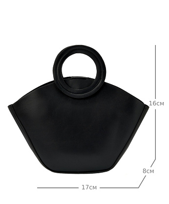 JS-7626-04 черная сумка женская Jane's Story