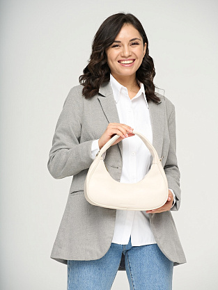 JS-96553-76 слоновая кость сумка женская (кожа) Jane's Story