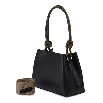 JS-88731-04  черная сумка женская (кожа) Jane's Story