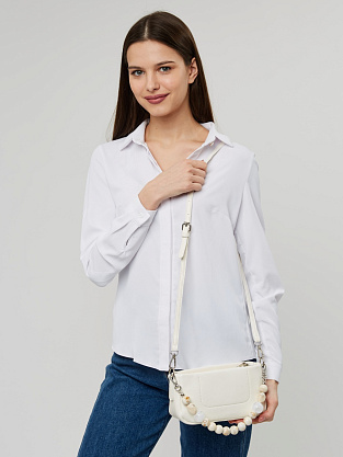 JS-9089-62 белая сумка женская Jane's Story