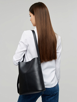 JS-3091-04 черная сумка женская Jane's Story