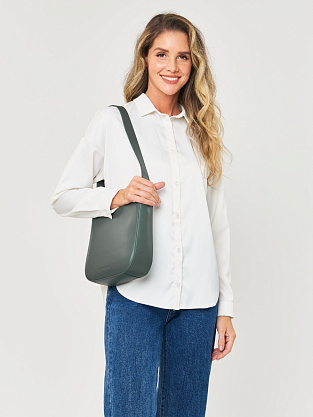 JS-180236-65 зеленая сумка женская (кожа) Jane's Story