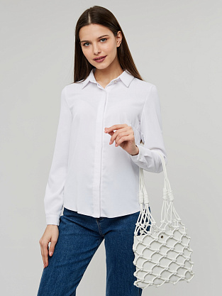 JS-587-62 белая сумка женская Jane's Story