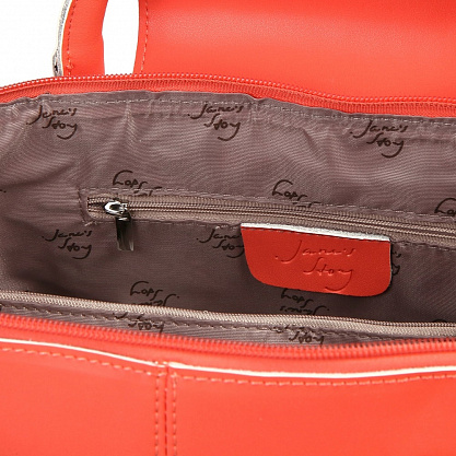 938-1-12 красная сумка женская (кожа) Jane's Story