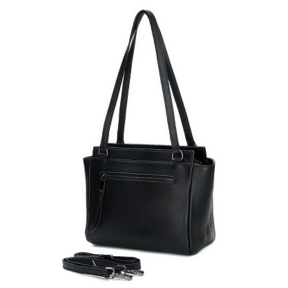 MD-806-04 черная сумка женская (кожа) Jane's Story