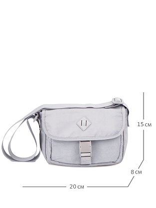 JS-1551-77 серая сумка женская Jane's Story