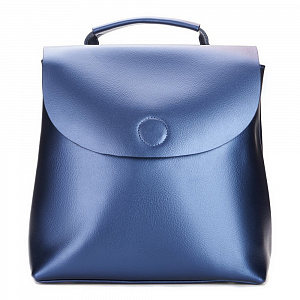 Женский рюкзак синий JH-27130-60 натуральная кожа