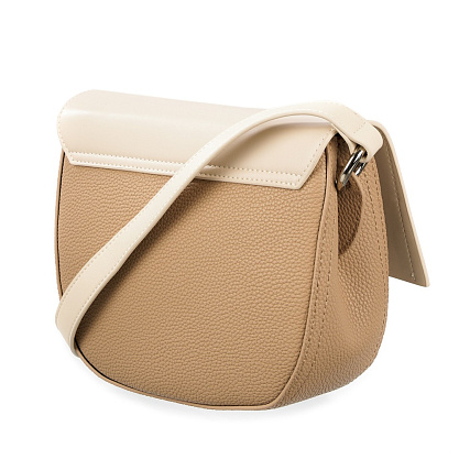 JS-9092-61 бежевая сумка женская (кожа) Jane's Story