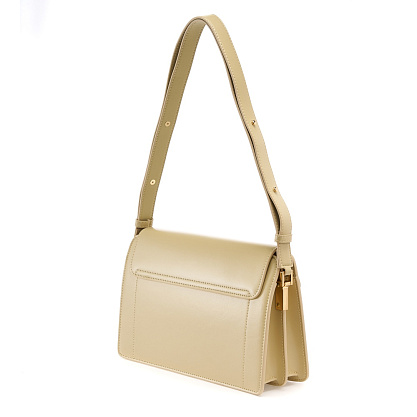 JS-9993-61 бежевая сумка женская (кожа) Jane's Story