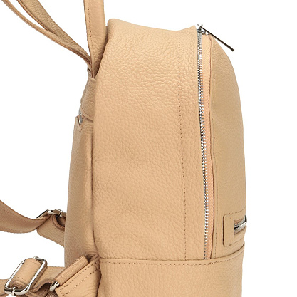 LB-80681-61 бежевый рюкзак женский (кожа) Jane's Story