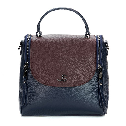 XLJ-909-60 синяя сумка женская (кожа) Jane's Story