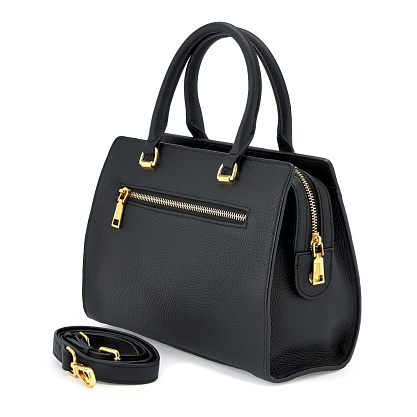 JS-8650-04 черная сумка женская (кожа) Jane's Story