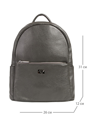 JX-6003-1-77 серый рюкзак женский (кожа) Jane's Story