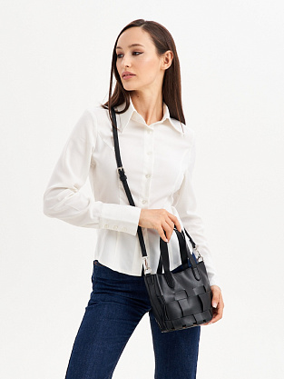 JS-2775-04 черная сумка женская Jane's Story