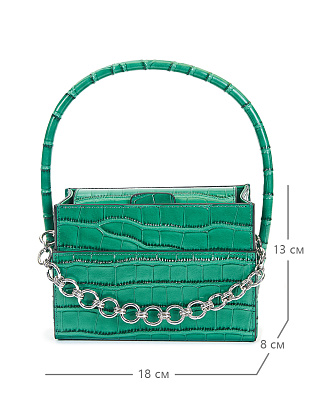 JS-353-65 зеленая сумка женская (кожа) Jane's Story