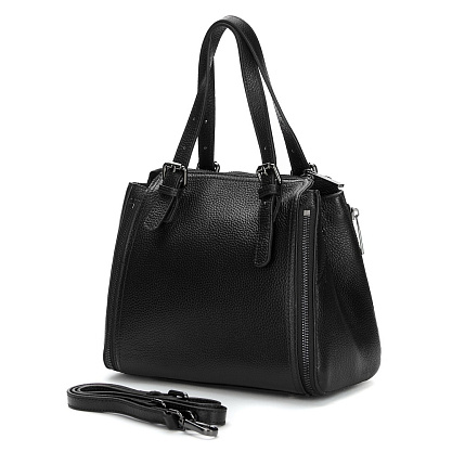 ZSF-8817-04 черная сумка женская (кожа) Jane's Story