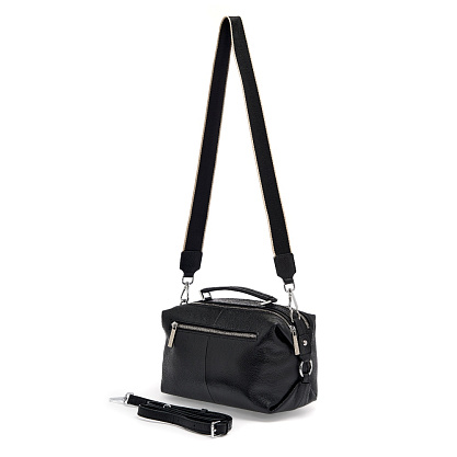 JS-1552-04 черная сумка женская (кожа) Jane's Story