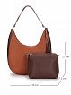 GD-C266-1-09 коричневая сумка женская Jane's Story