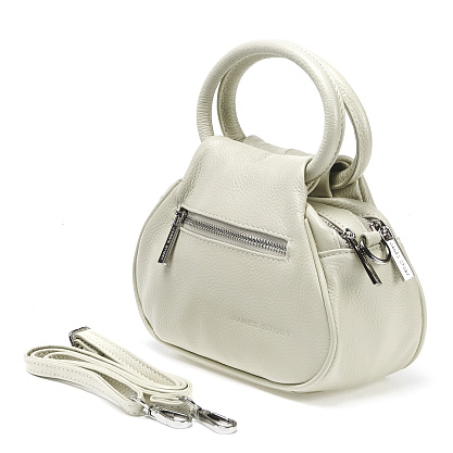 JS-3091-62 белая сумка женская (кожа) Jane's Story