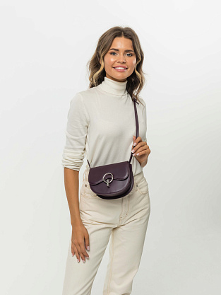 JS-L96542-03 бургунди сумка женская (кожа) Jane's Story