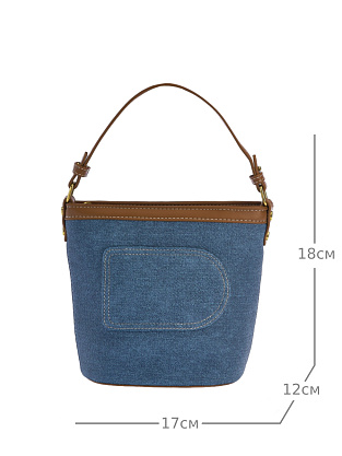 JS-3078-60 синяя сумка женская Jane's Story