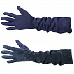 23.1-12 синие перчатки женские (замша) Fancy's bag