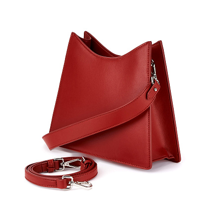 JS-96557-12 красная сумка женская (кожа) Jane's Story