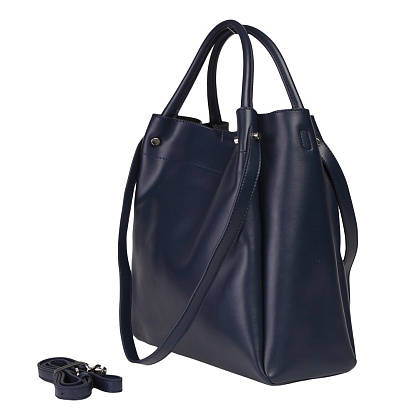 MZ-8803-60 синяя сумка женская (кожа) Jane's Story