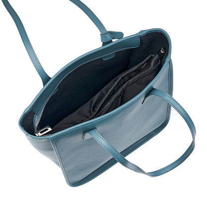 JS-9020-60 синяя сумка женская (кожа) Jane's Story