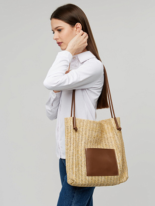 JS-2128-09 коричневая сумка женская Jane's Story