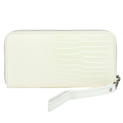 K-L-889-62 белый кошелек женский (кожа) Jane's Story