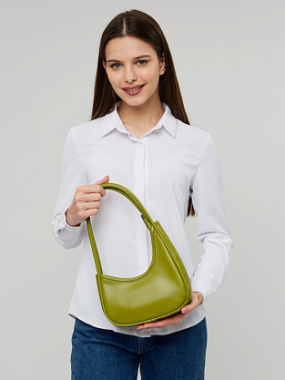 JS-2628-65 зеленая сумка женская Jane's Story