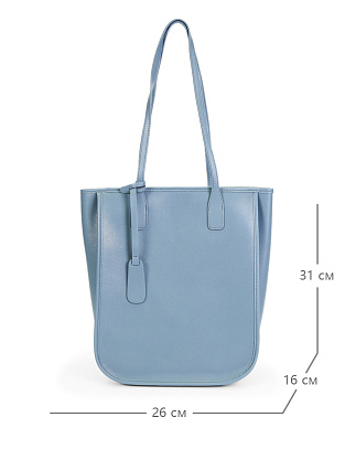 JS-9020-60 синяя сумка женская (кожа) Jane's Story