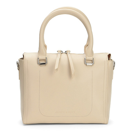 SM-8671-1-61 бежевая сумка женская (кожа) Jane's Story