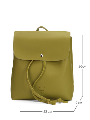 DG-502-65 зеленый рюкзак женский Jane's Story